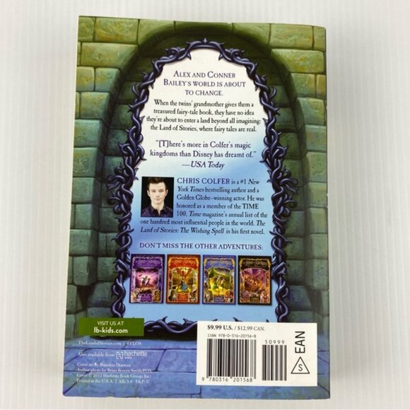 The Land of Stories: The Wishing Spell Book by Chris Colfer - Picture 2 of 11